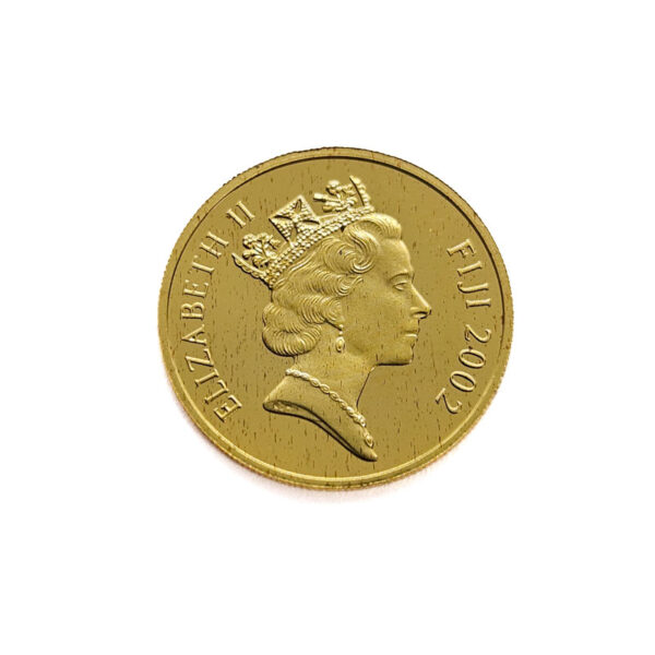 Fiji 10 Dollars 2002 Matthew Flinders - 1/25 Oz.