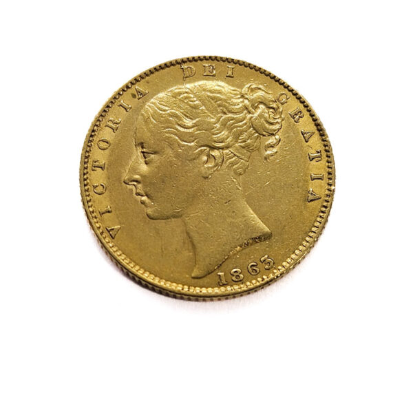 United Kingdom Sovereign 1863 Victoria