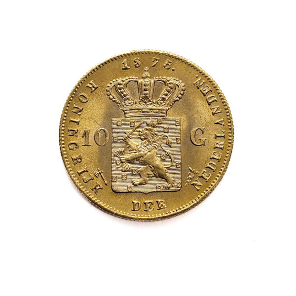 Nederland 10 Gulden 1875 Willem III