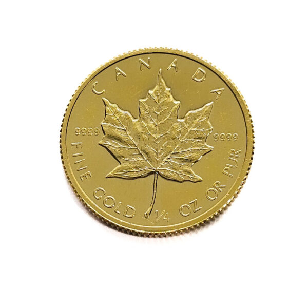 Canada 10 Dollars 1986 Maple leaf 1/4 Oz.