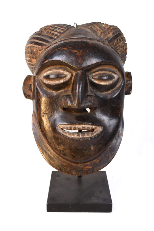 Helmet mask - Wood - Bamoun - Grassland of Cameroun