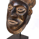 Helmet mask - Wood - Bamoun - Grassland of Cameroun