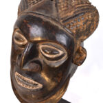 Helmet mask - Wood - Bamoun - Grassland of Cameroun