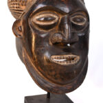 Helmet mask - Wood - Bamoun - Grassland of Cameroun