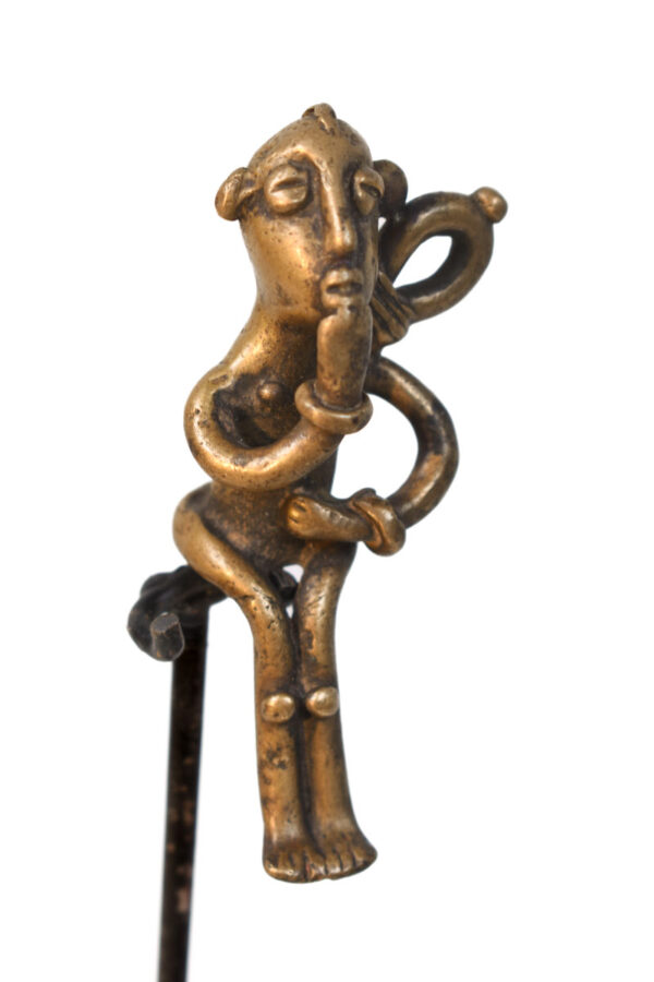 Goldweight figure - Bronze - Ashanti - Ghana