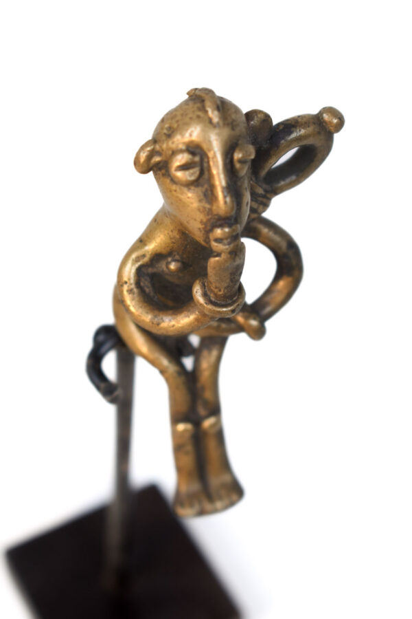 Goldweight figure - Bronze - Ashanti - Ghana