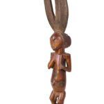 Ceremonial Bowstand - Wood - Luba - Congo DRC