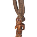 Ceremonial Bowstand - Wood - Luba - Congo DRC