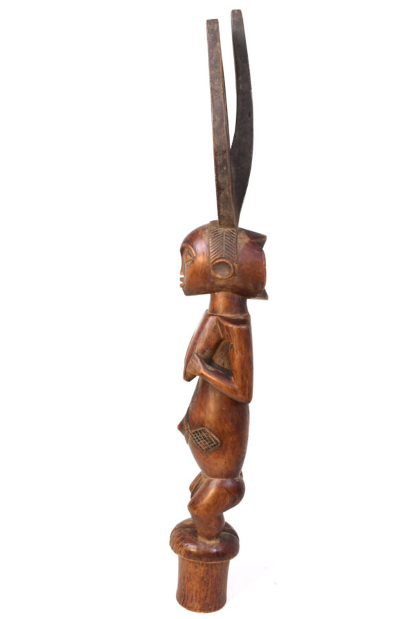 Ceremonial Bowstand - Wood - Luba - Congo DRC