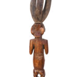 Ceremonial Bowstand - Wood - Luba - Congo DRC