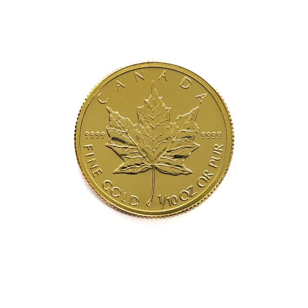 Canada 5 Dollars 2009 Maple leaf 1/10 Oz