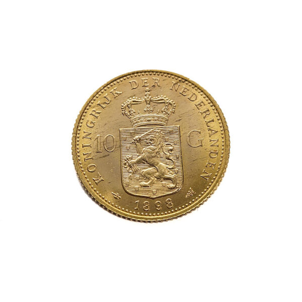 Nederland 10 Gulden 1898 Wilhelmina