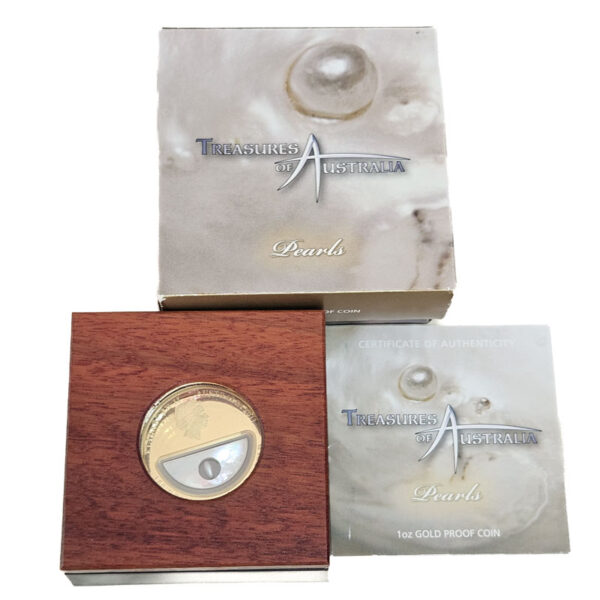 Australia 100 Dollars 2011 Treasures - Pearls - 1 Oz.