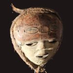 Mask - Wood - Mitsogho - Gabon