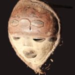 Mask - Wood - Mitsogho - Gabon