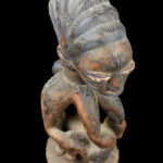 Maternity figure - Wood - Yoruba - Nigeria