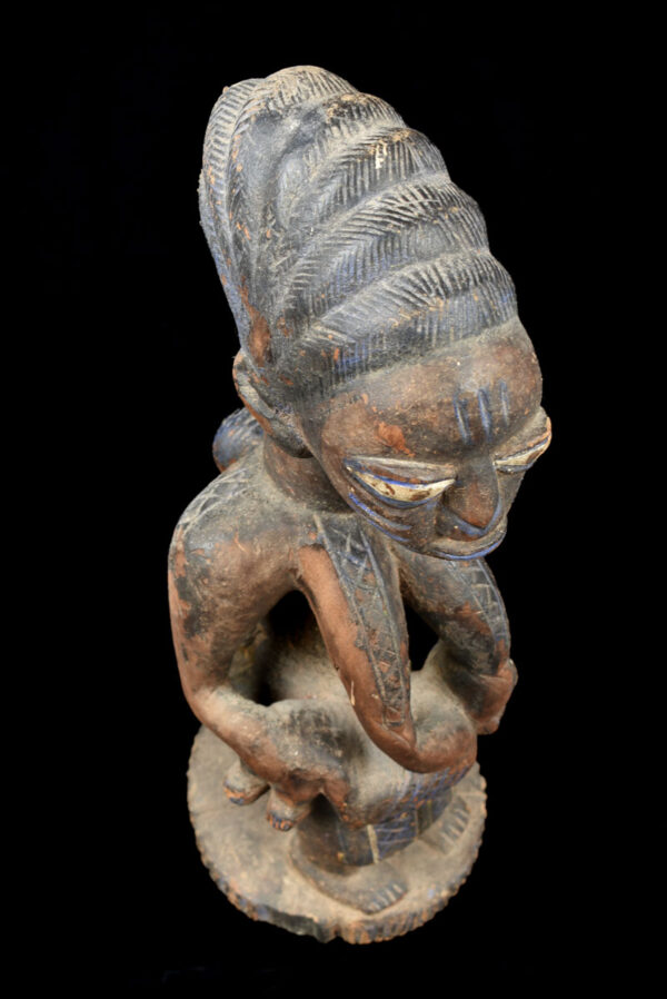 Maternity figure - Wood - Yoruba - Nigeria