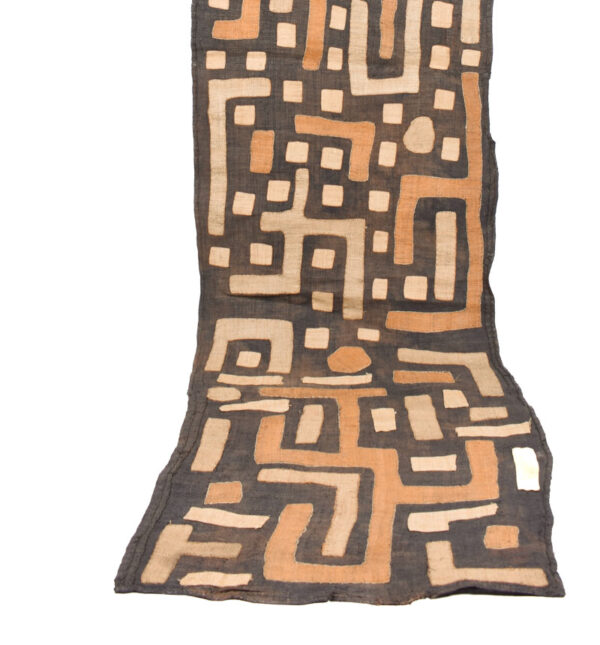 Textile - Cloth - Shoowa-Kuba - DR Congo 320 cm