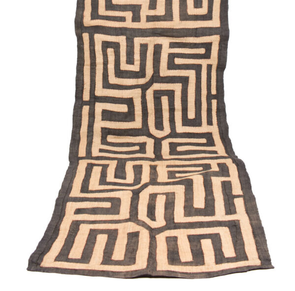 Textile - Cloth - Shoowa-Kuba - DR Congo 340 cm