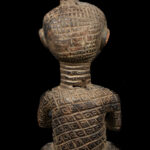 King ancestral figure - Wood - Ndengese - DR Congo