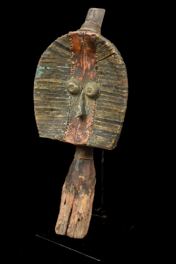 Reliquary - Copper, Wood - Mahongwe - Bakota - Gabon