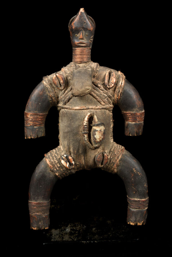 Fertility Doll - Wood, Beads - Namji - Cameroon