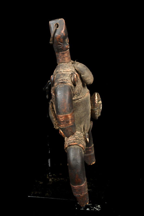 Fertility Doll - Wood, Beads - Namji - Cameroon