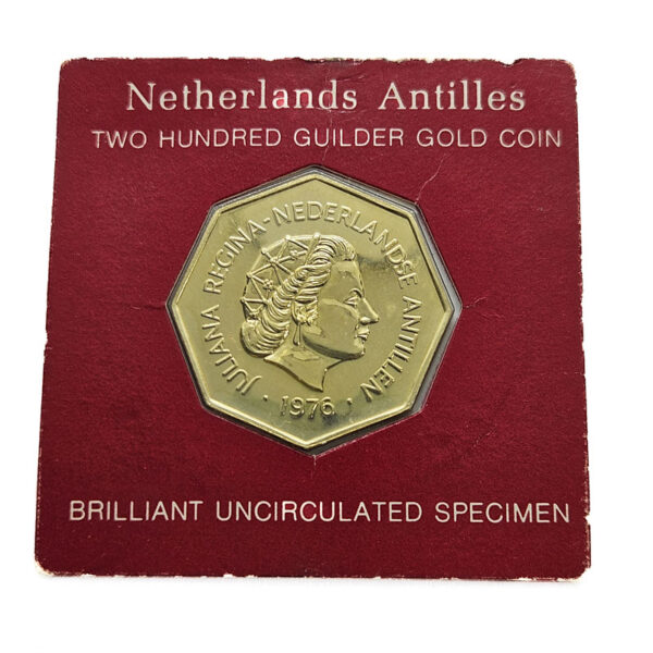 Netherlands Antilles 200 Gulden 1976 Juliana