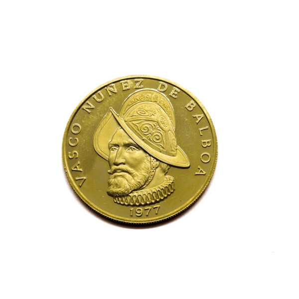 Panama 100 Balboas 1977 Birth of Balboa