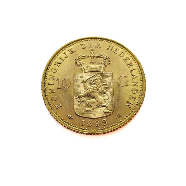 Nederland 10 Gulden 1898 Wilhelmina