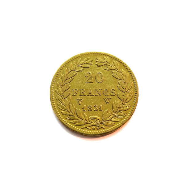 France 20 Francs 1831-W Louis Philippe I