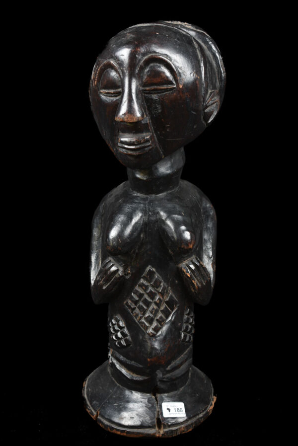 Ancestor figure - Wood - Luba - DR Congo