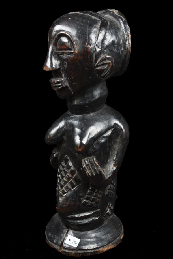 Ancestor figure - Wood - Luba - DR Congo