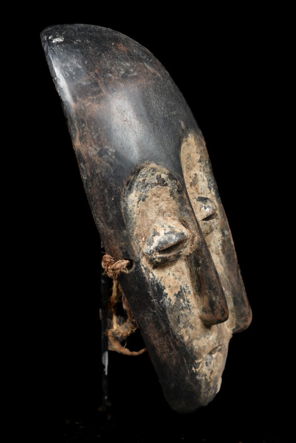 Triple face mask - Lengola - Wood - Congo