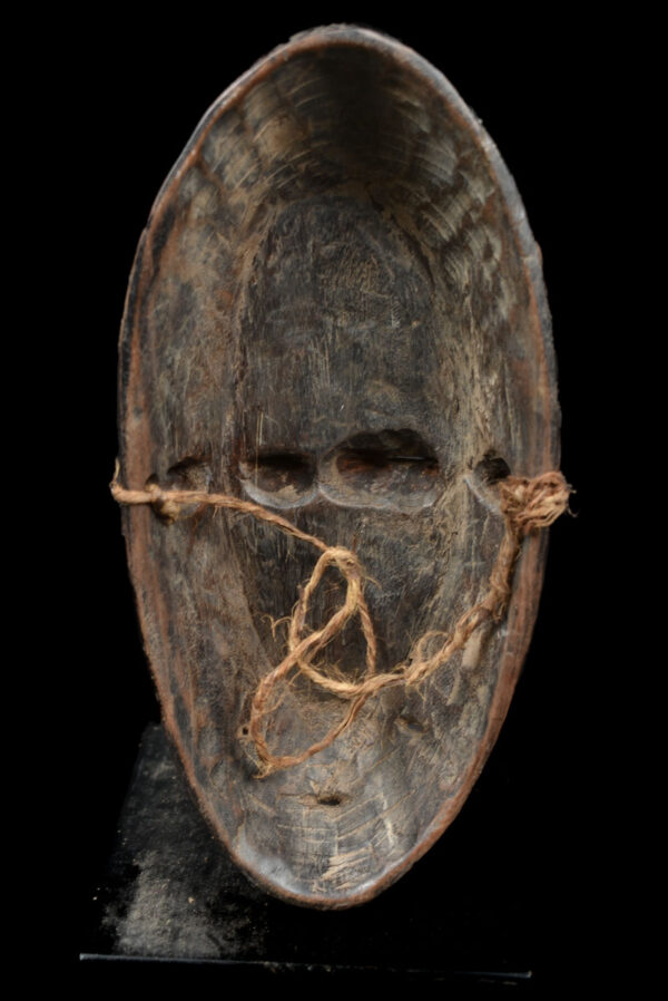 Triple face mask - Lengola - Wood - Congo