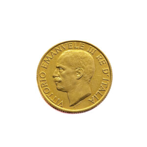 Italy 20 Lire 1923 Vittorio Emanuele III