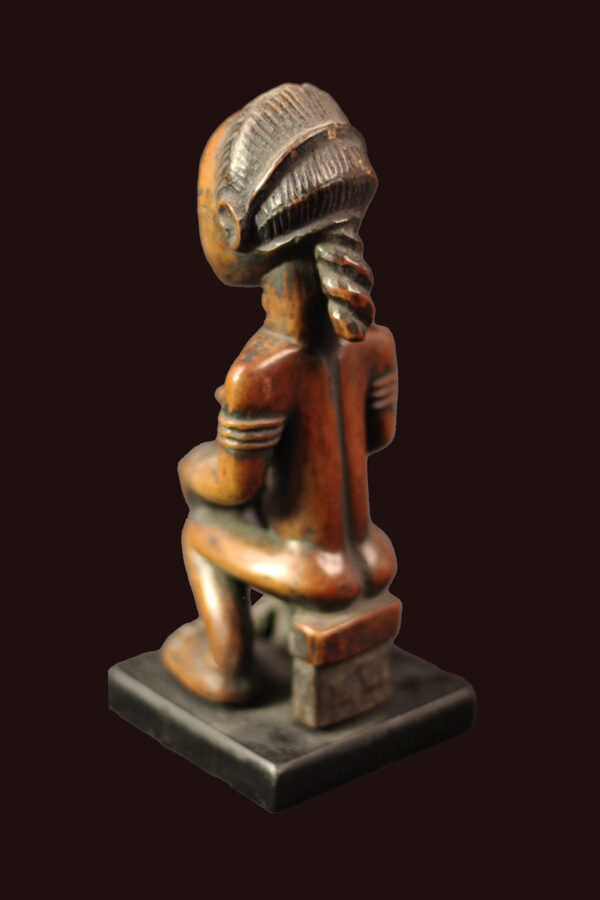 Ancestor figure - Baule - Wood - Ivory Coast