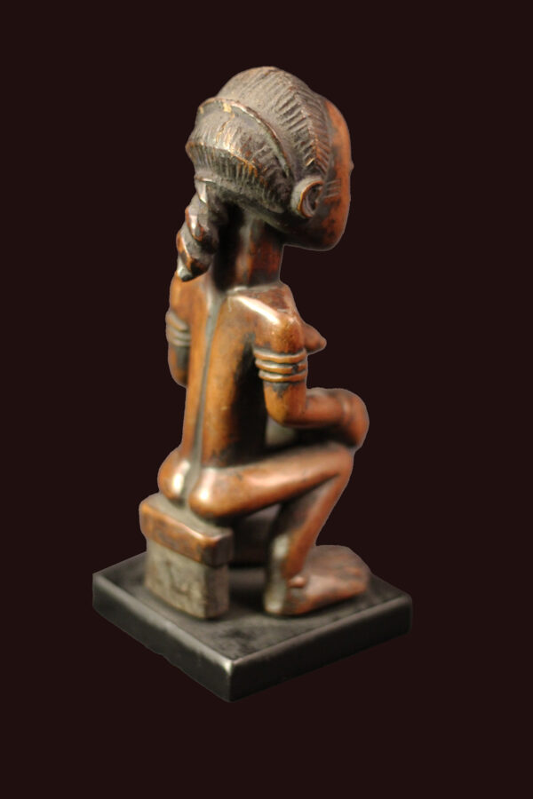 Ancestor figure - Baule - Wood - Ivory Coast