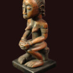 Ancestor figure - Baule - Wood - Ivory Coast