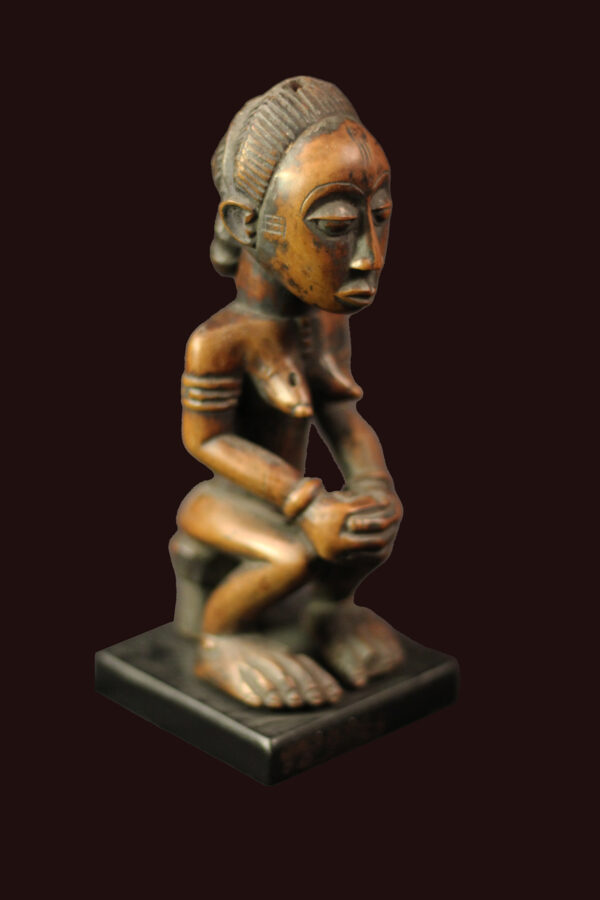 Ancestor figure - Baule - Wood - Ivory Coast
