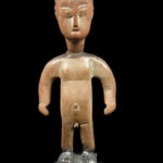 Venavi figure - Wood, Beads - Ewe - Togo