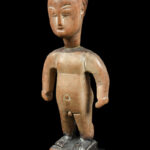 Venavi figure - Wood, Beads - Ewe - Togo