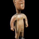Venavi figure - Wood, Beads - Ewe - Togo