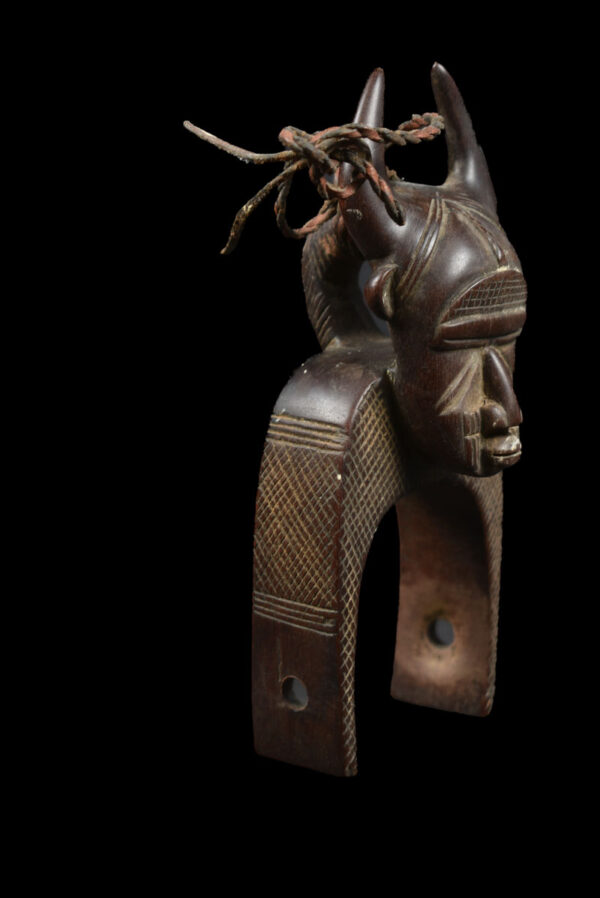 Pulley - Djimini - Wood - Ivory Coast