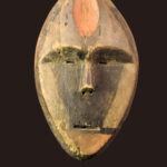 War Mask - Wood - Boa - DR Congo