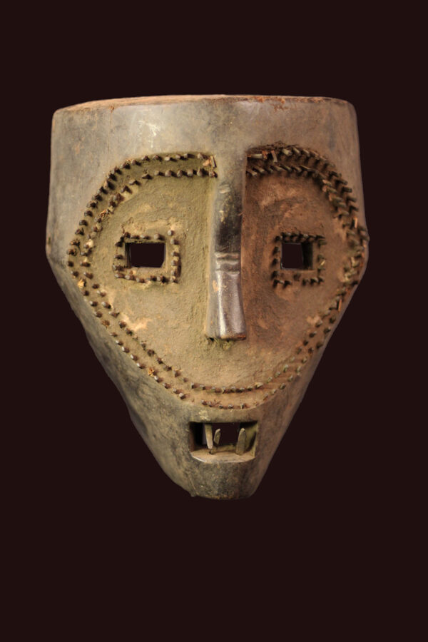 Initiation mask - Wood - Ngbaka - DR Congo