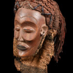Mask - Wood, Rope - Mwana Pwo - Chokwe - DR Congo
