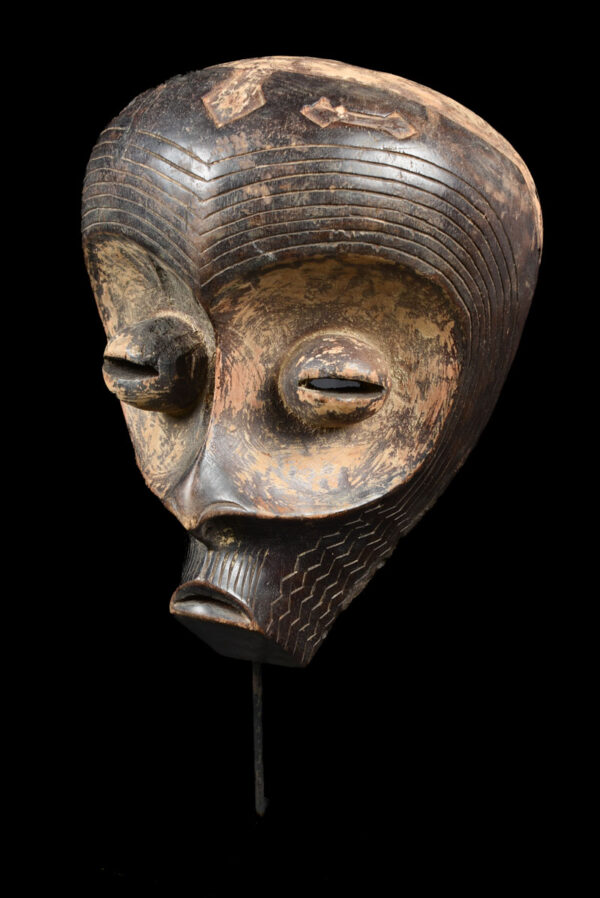 Circumcision Mask - Wood - Lulua - Congo DRC