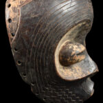 Circumcision Mask - Wood - Lulua - Congo DRC