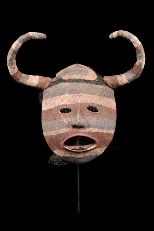 Kalulu Mask - Plant fibre - Chokwe - Zambia